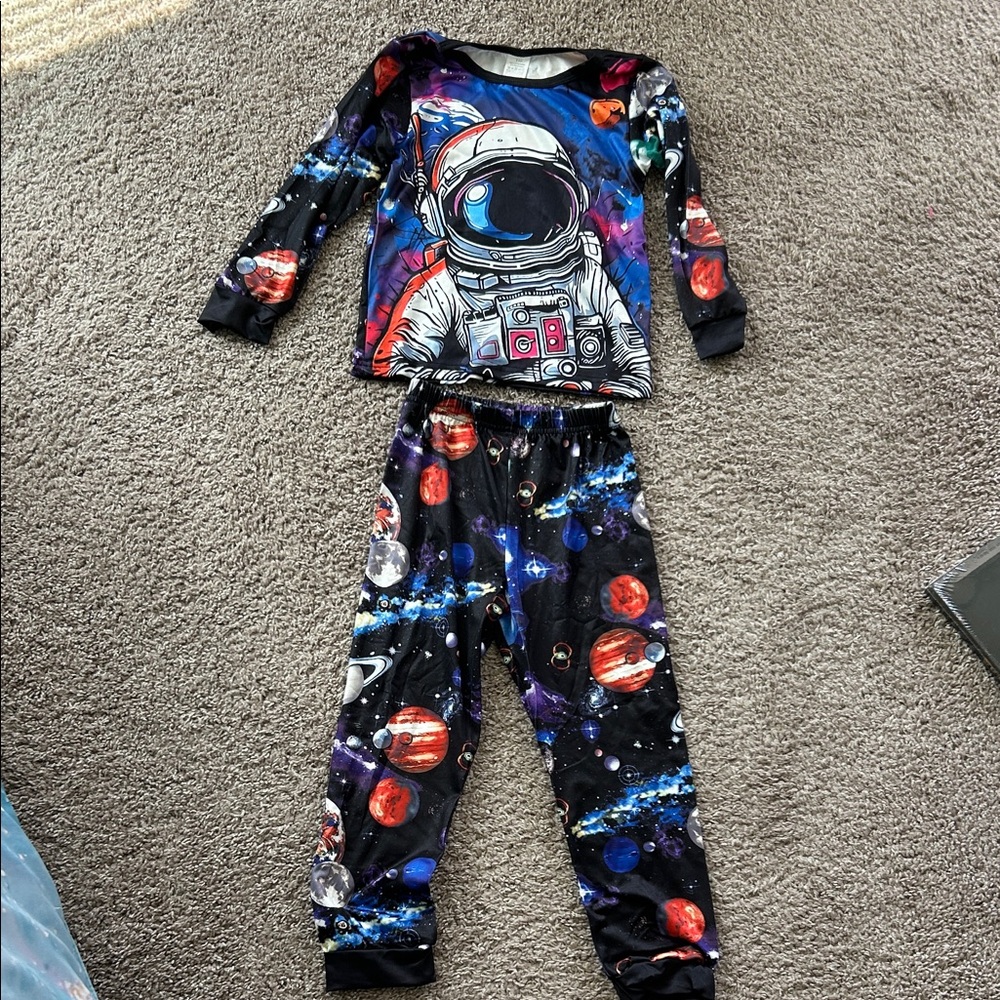 Space Explorer Planet Glow Pajamas 4T/5T
